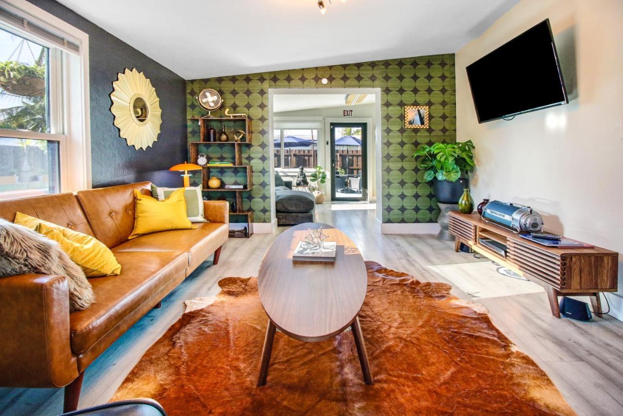 Private Heated Pool Oasis Pet-Friendly Retreat Short Or Long Stays Sleeps 2-8 Ppl بومبانو بيتش المظهر الخارجي الصورة