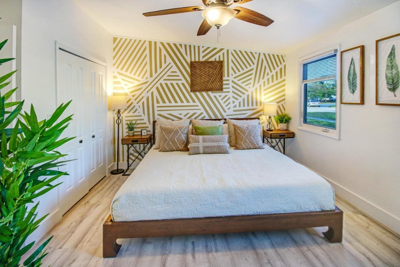Private Heated Pool Oasis Pet-Friendly Retreat Short Or Long Stays Sleeps 2-8 Ppl بومبانو بيتش المظهر الخارجي الصورة