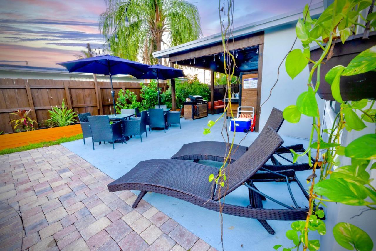 Private Heated Pool Oasis Pet-Friendly Retreat Short Or Long Stays Sleeps 2-8 Ppl بومبانو بيتش المظهر الخارجي الصورة